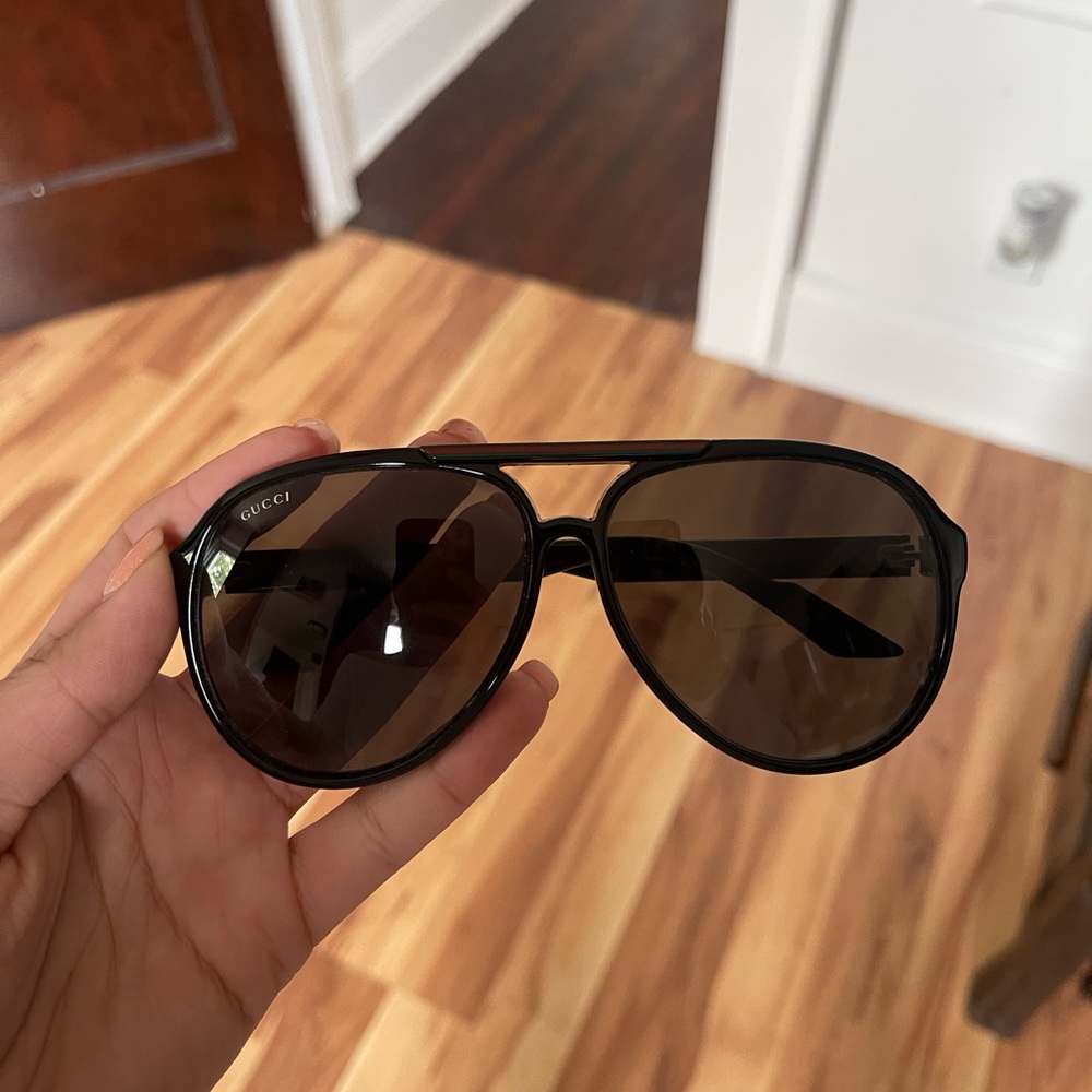 Gucci Men’s Aviator sunglasses